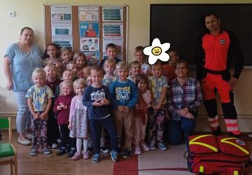 Światowy Dzień Pierwszej Pomocy w przedszkolu i klasach I-II