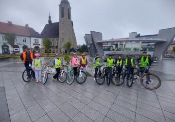Wycieczka rowerowa klasy V i VI