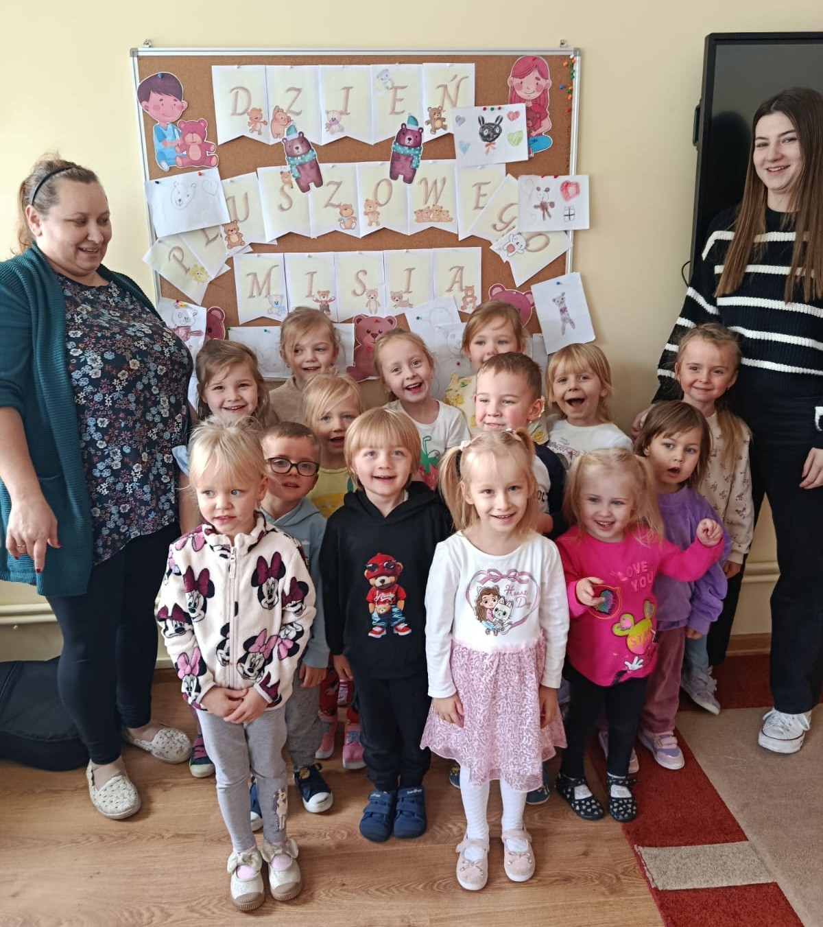 Dzień Pluszowego Misia w oddziale przedszkolnym
