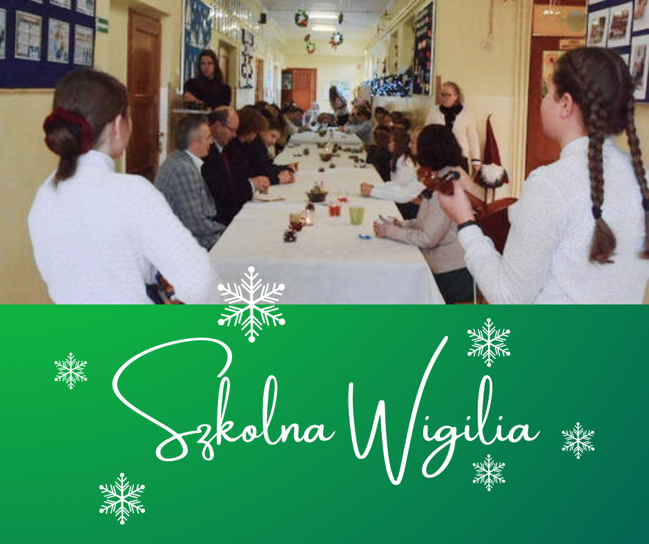 Spotkanie wigilijne w naszej szkole
