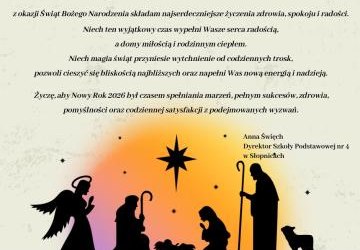 Życzenia z okazji świąt Bożego Narodzenia