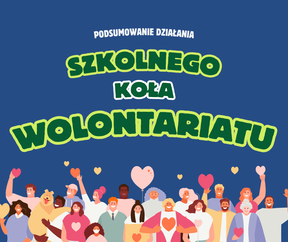 Podsumowanie działania Szkolnego Koła Wolontariatu