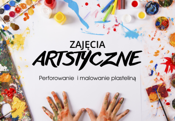 Perforowanie  i malowanie plasteliną na zajęciach artystycznych w klasach 1-2