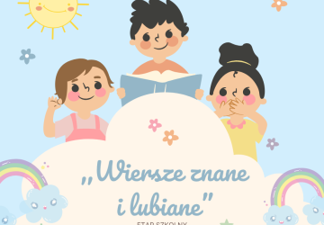 Szkolny etap konkursu recytatorskiego „Wiersze znane i lubiane”