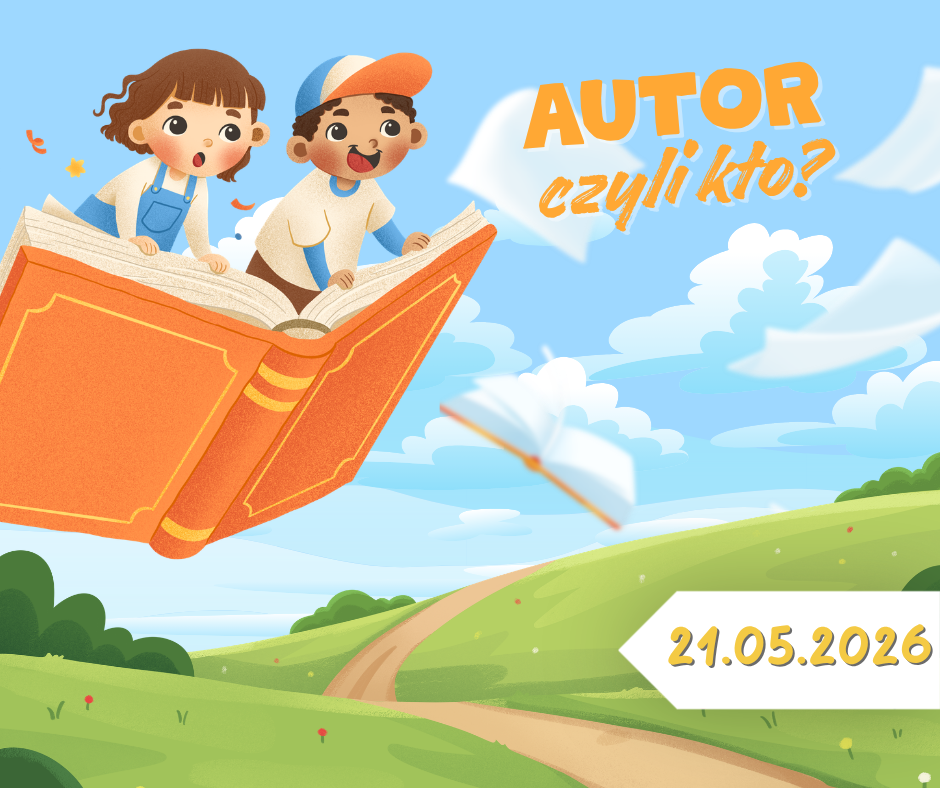 Spotkanie autorskie przedszkolaków i uczniów klas 1-2 w Gminnej Bibliotece Publicznej w Słopnicach z autorką książek Ewą Stadtmüller i rysownikiem Łukaszem Zabdyrem