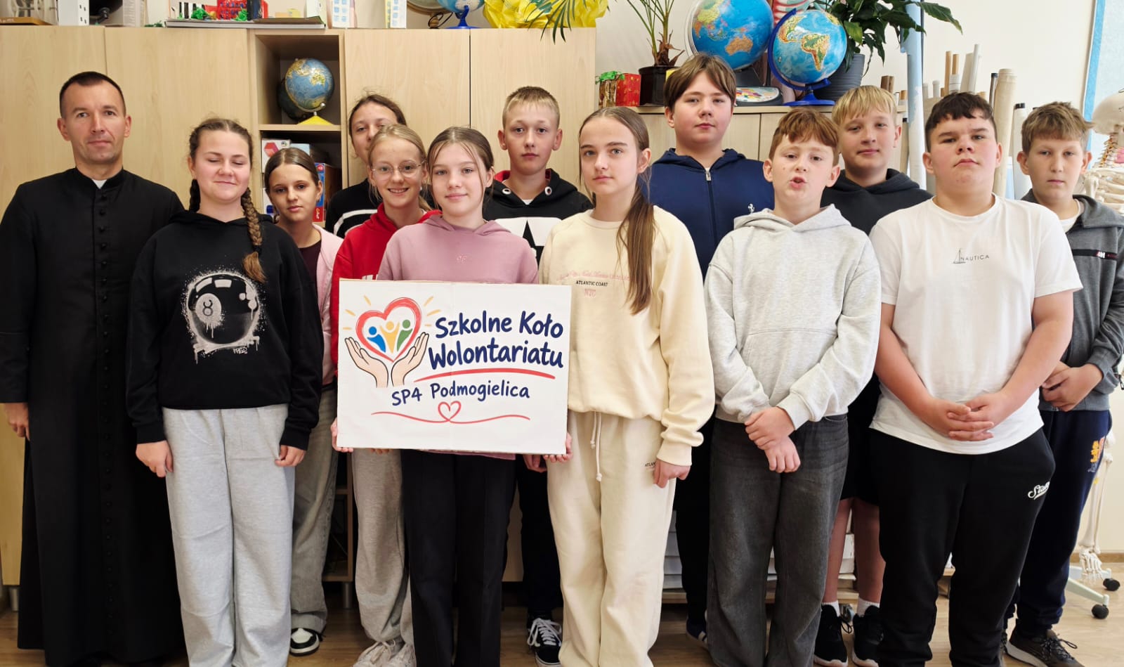 Akcja Szkolnego Koła Wolontariatu „Bądź dobry – czyń dobro”