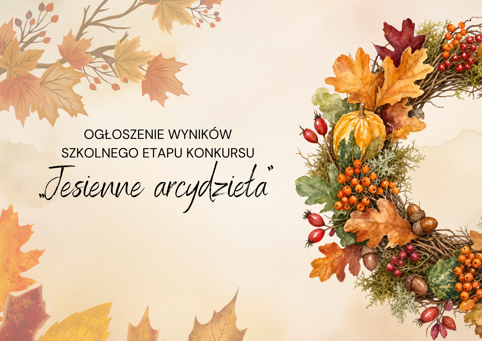 Kolory jesieni, moc wyobraźni – poznajmy laureatów!