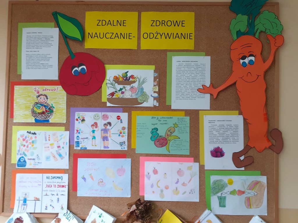 Zdalne nauczanie – zdrowe odżywianie