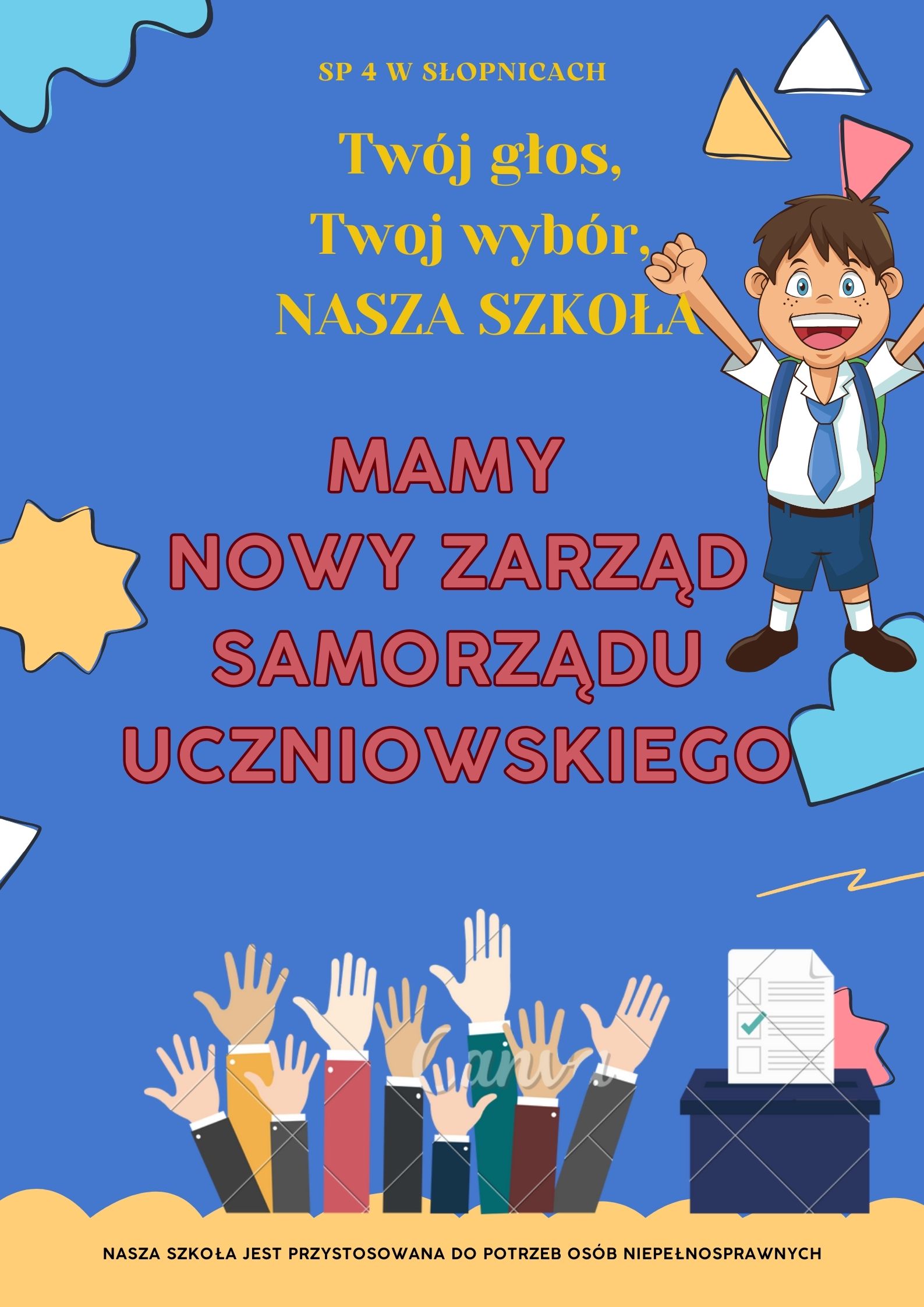 Nowy Zarząd Samorządu Uczniowskiego wybrany!