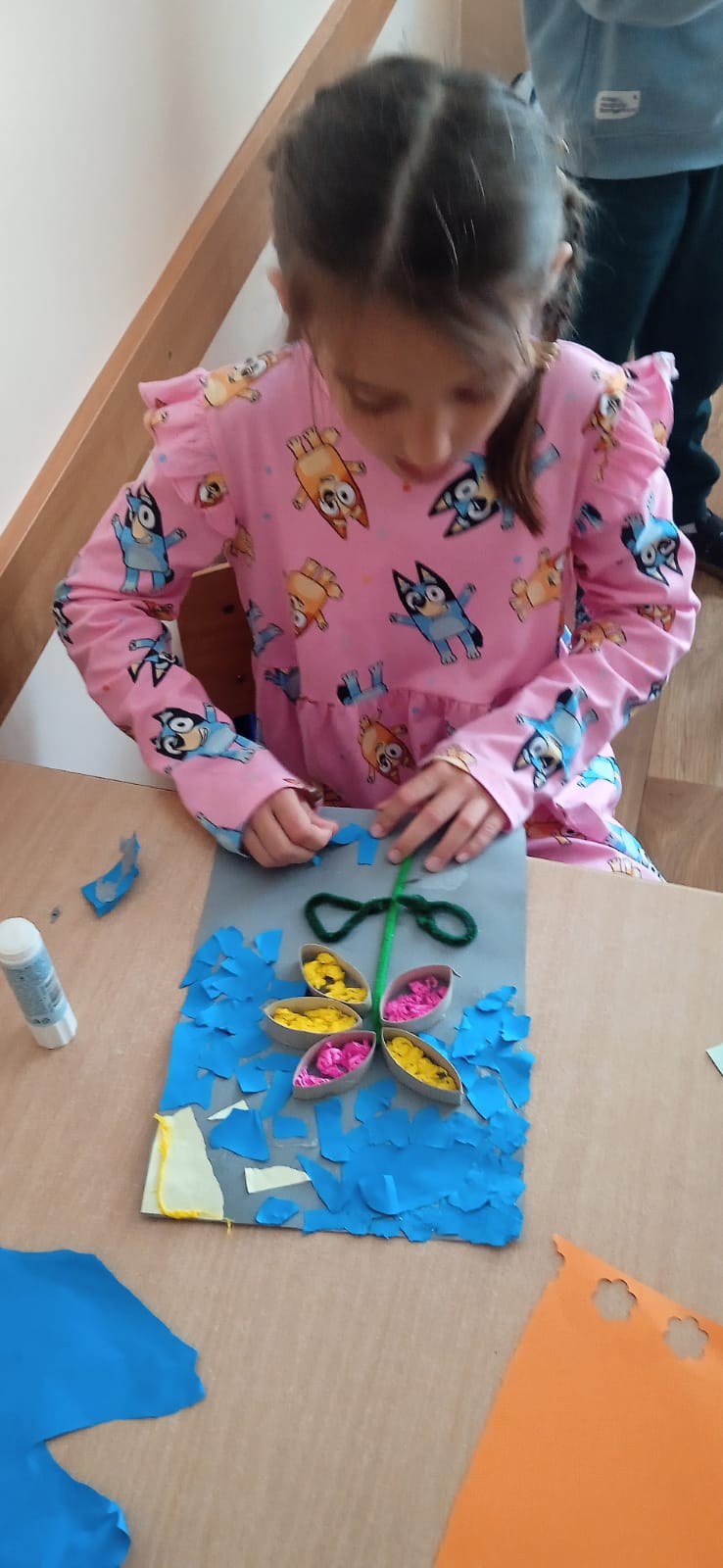 Wiosna na zajęciach artystycznych w klasie 1