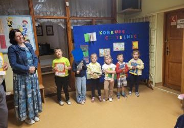 Szkolny konkurs czytelniczy dla klasy 1 i przedszkola rozstrzygnięty